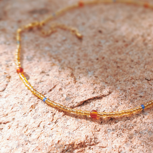 Wayward Treasure Woodgate Beach Beaded Choker