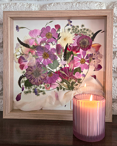 Sacred Bloom Bouquet Preservation and Pressed Flowers